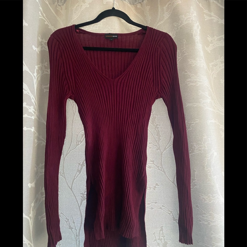 Burgundy Lightweight sweater top